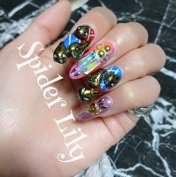 痛ネイル⭐ジョジョ3Dアート